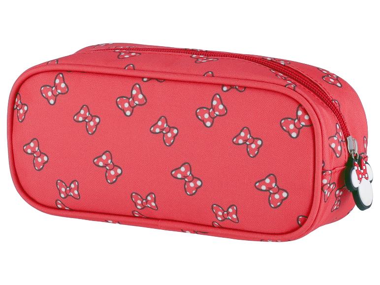 Rote Minnie Mäppchen mit Reißverschluss.