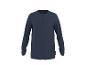 Dunkelblaues Langarm-Henley-Shirt für Herren