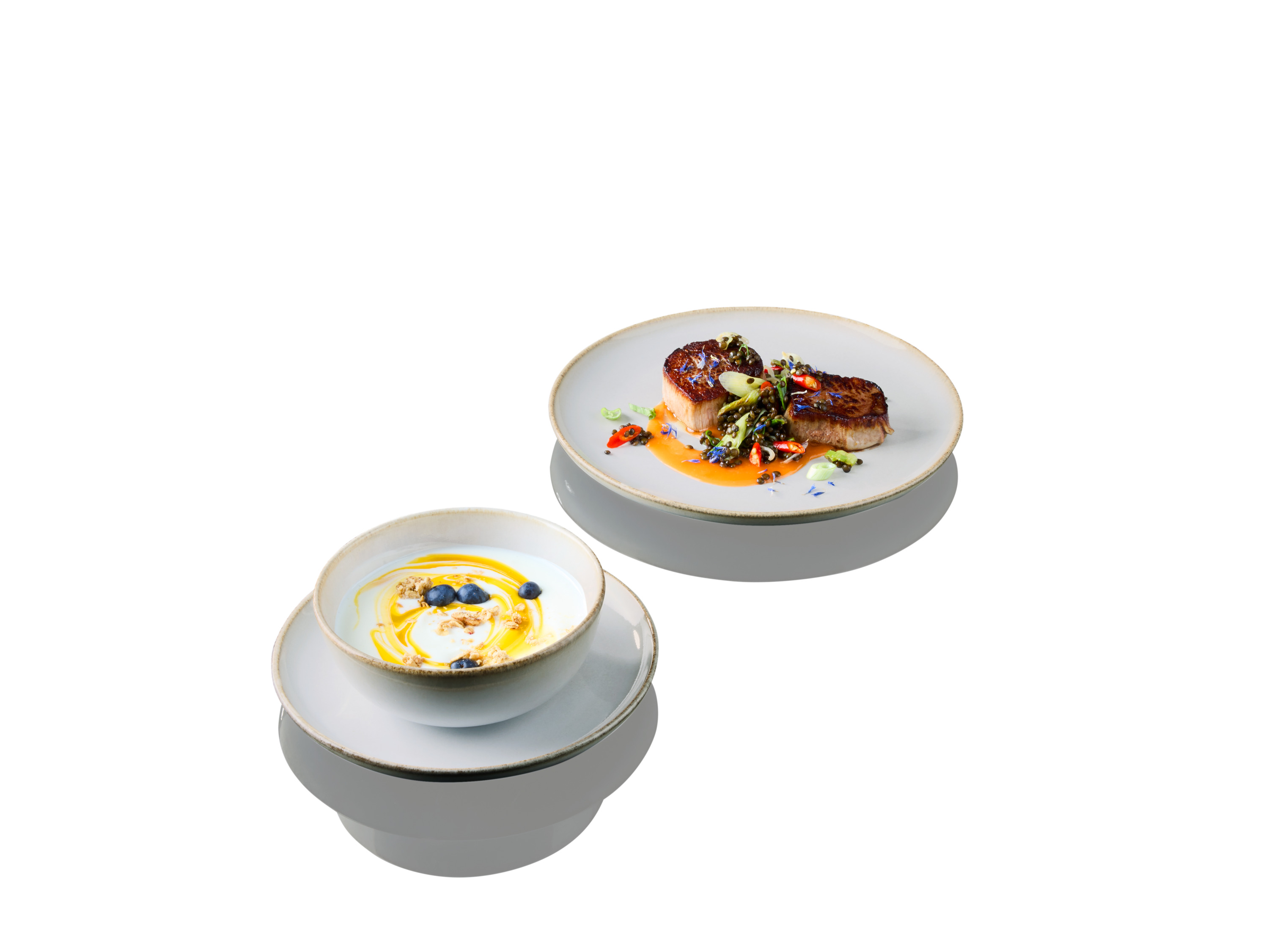 Thumbnail - SANSIBAR Geschirr-Set, 12-teilig (Beige)