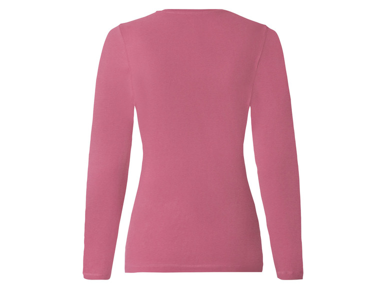 Gehe zu Vollbildansicht: esmara Damen Langarmshirt, 2 Stück, weiche Qualität mit Soft-Touch-Effekt - Bild 7