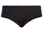 Schwarze Unterhose mit hohem Bund.