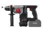 Akku-Bohrhammer mit Akku und Zusatzhandgriff