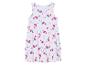 Kinder Sommerkleid mit Flamingo-Motiv.