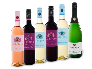 6 x 0,75-l-Flasche Weinpaket Carl Jung alkoholfrei entdecken
