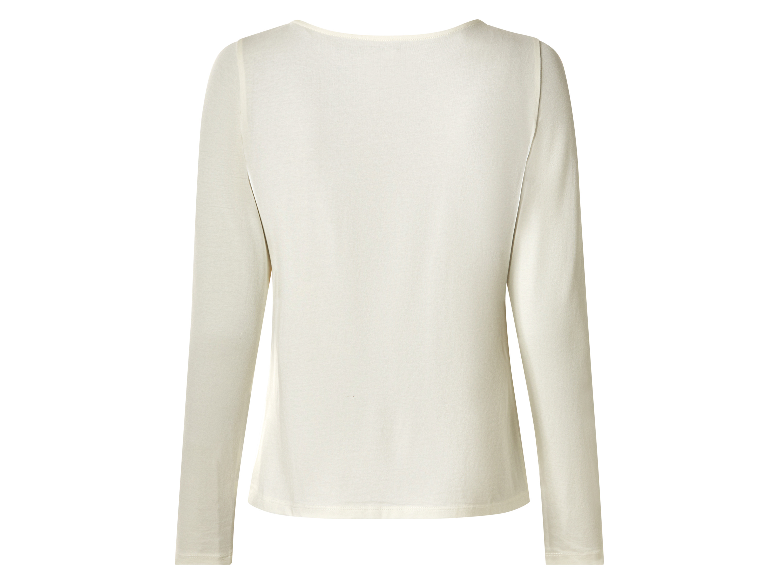 ESMARA® Damen Langarmshirt 2 Stück (Rot/weiß, XS(32/34)) – Bild 3 von 4