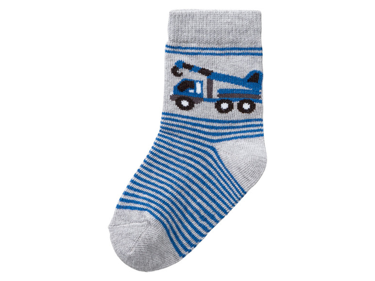 Gehe zu Vollbildansicht: lupilu® Kleinkinder Jungen Socken, 5 Paar, mit Bio-Baumwolle - Bild 6