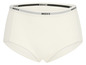 Weiße Unterwäsche mit breitem elastischem Bund mit dem Mexx-Logo.