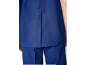 Damen-Hosen- und Top-Set in Marineblau, Rückansicht.