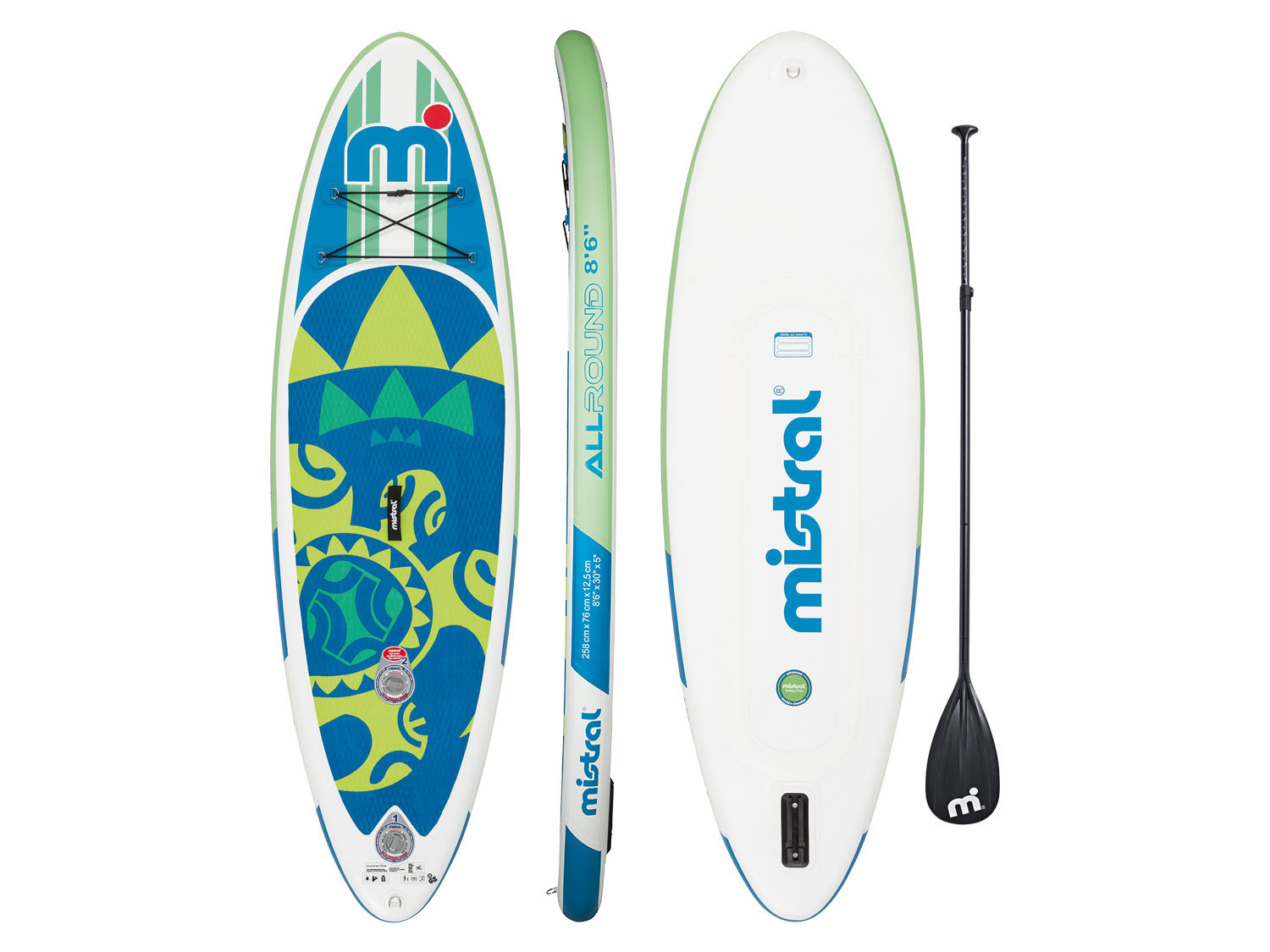 Mistral SUP »Junior 8\'6 Zoll« mit Doppelkammer-System