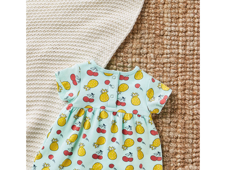 Gehe zu Vollbildansicht: lupilu® Baby Mädchen Kleidbody mit Bio-Baumwolle - Bild 5