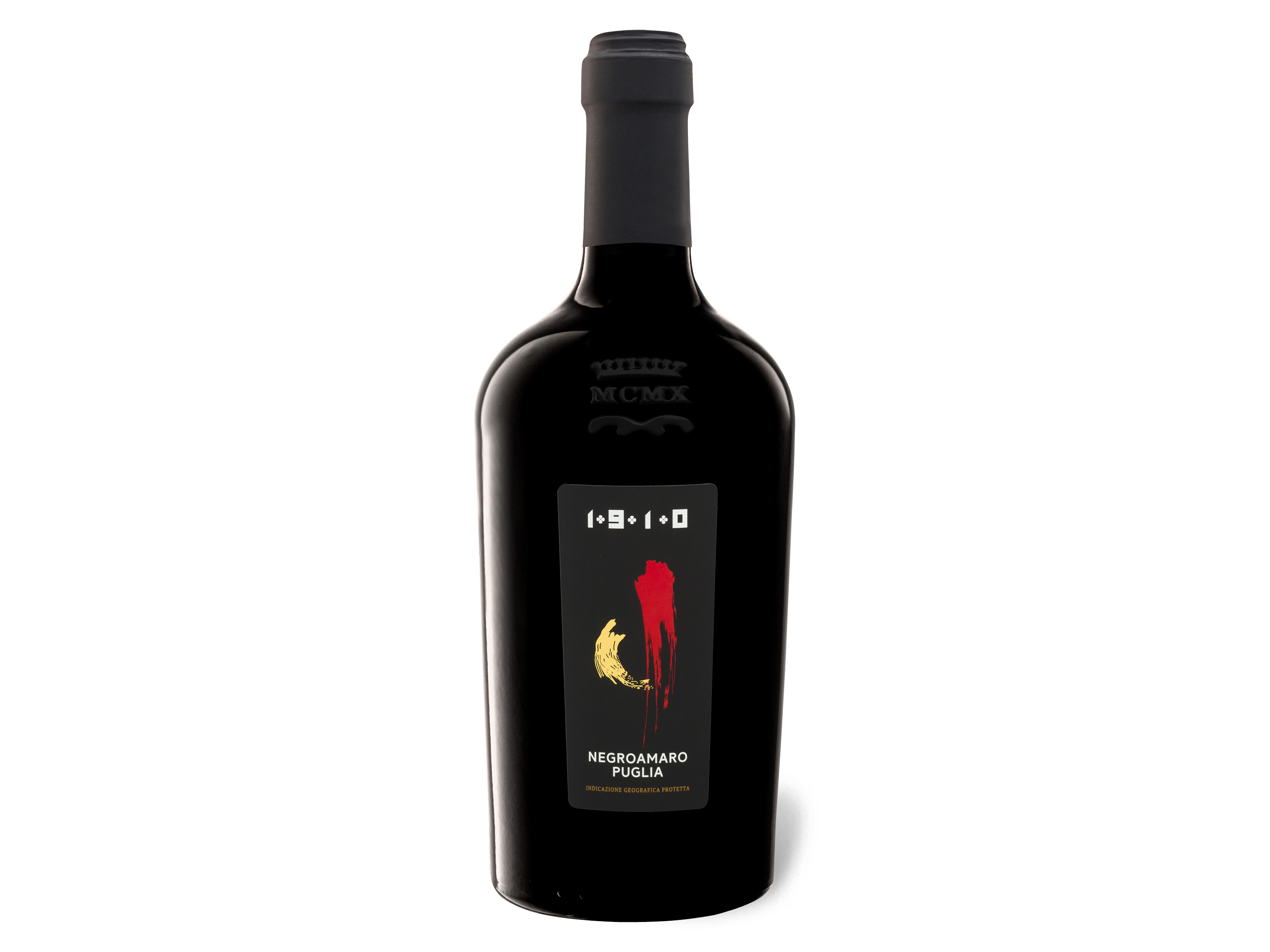 1910 Negroamaro Puglia IGP halbtrocken, Rotwein 2021 Wein & Spirituosen Lidl DE
