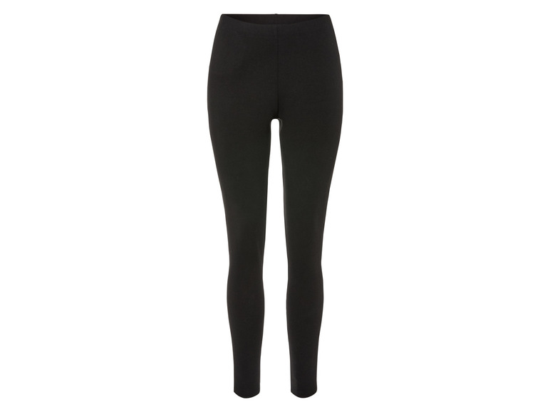 Schwarze Leggings für Damen.