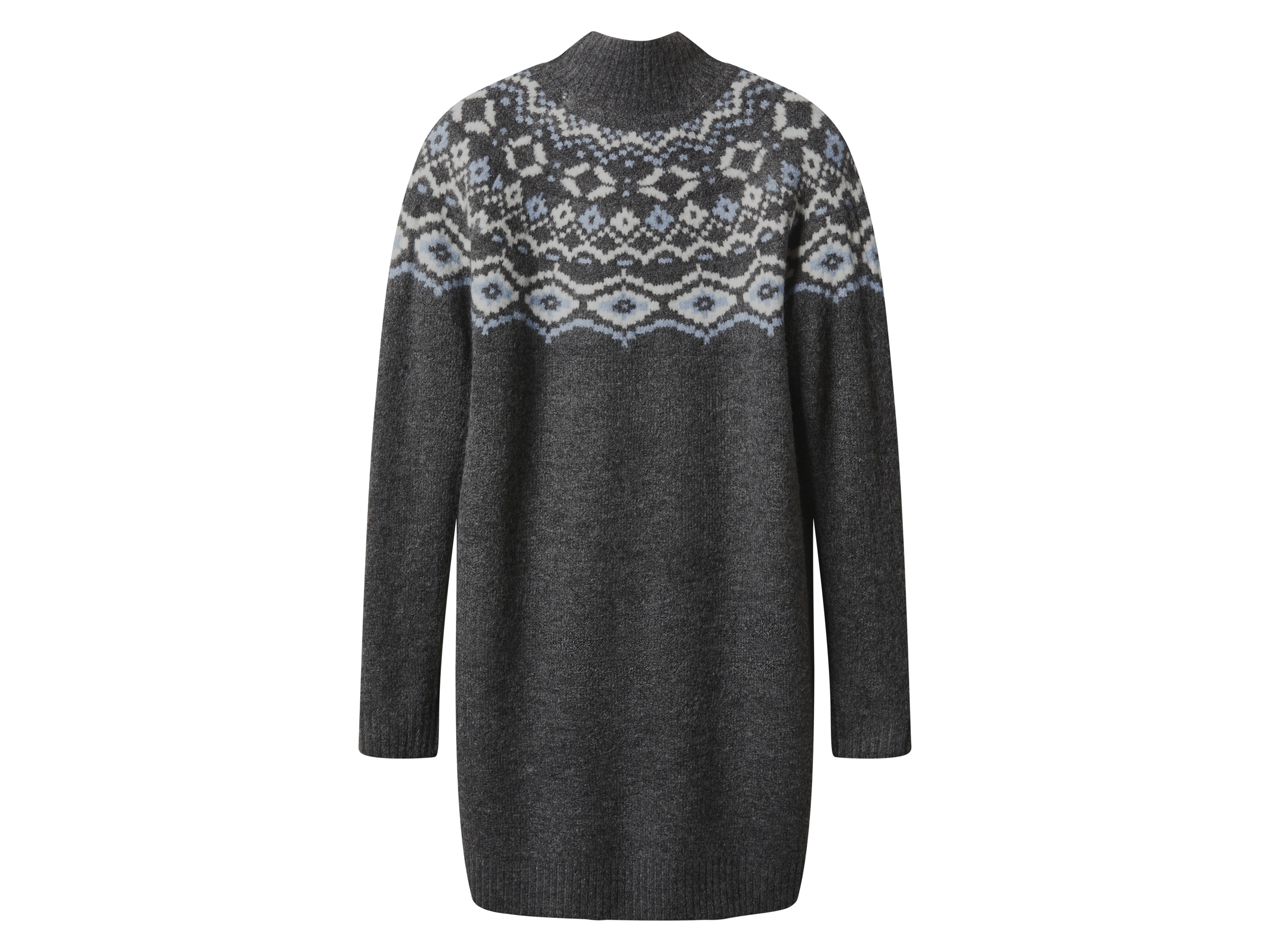 Thumbnail - esmara® Damen Strickkleid (Grau, L(44/46))