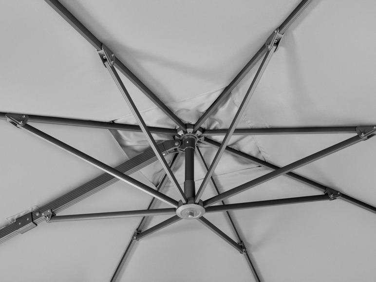 Gehe zu Vollbildansicht: Schneider Ampelschirm »Rhodos Smart«, 300 x 300 cm, mit Kurbelsystem - Bild 24