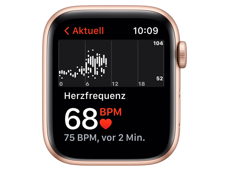 Gehe zu Vollbildansicht: Apple Watch SE GPS + Cellular intelligente Uhr mit Sportband - 32 GB - Wi-Fi, Bluetooth - 4G - Bild 81