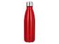 Rote Thermosflasche mit Metallverschluss