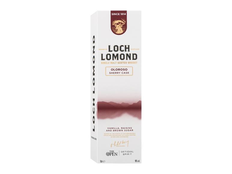 Loch Lomond Oloroso Sherry Cask Single Malt Scotch Whisky Verpackung.