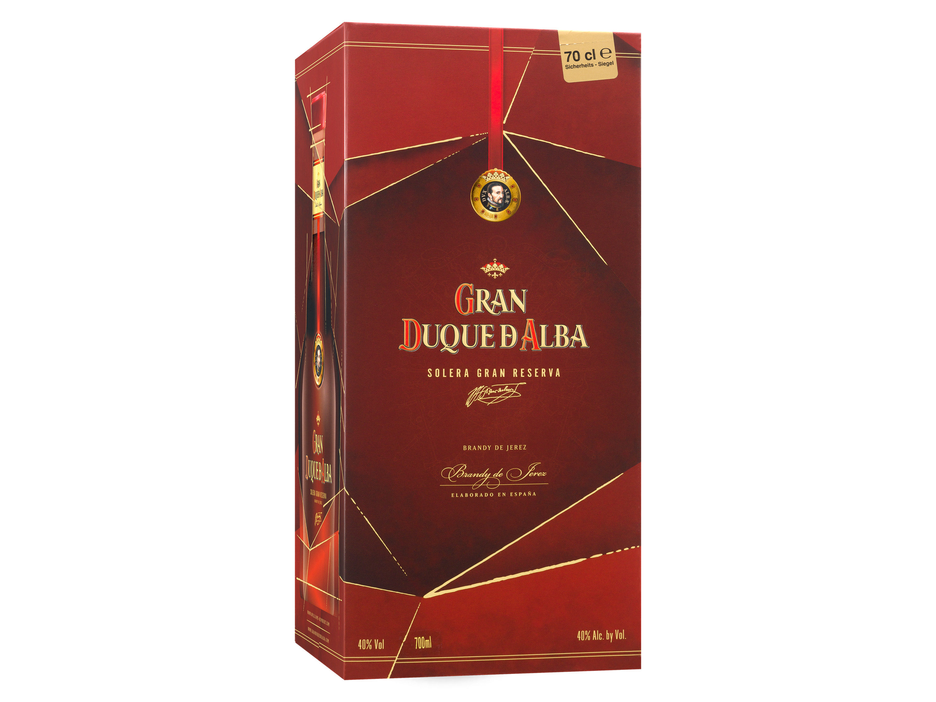 Thumbnail - GRAN DUQUE d'Alba Solera Gran Reserva mit Geschenkbox 40% Vol