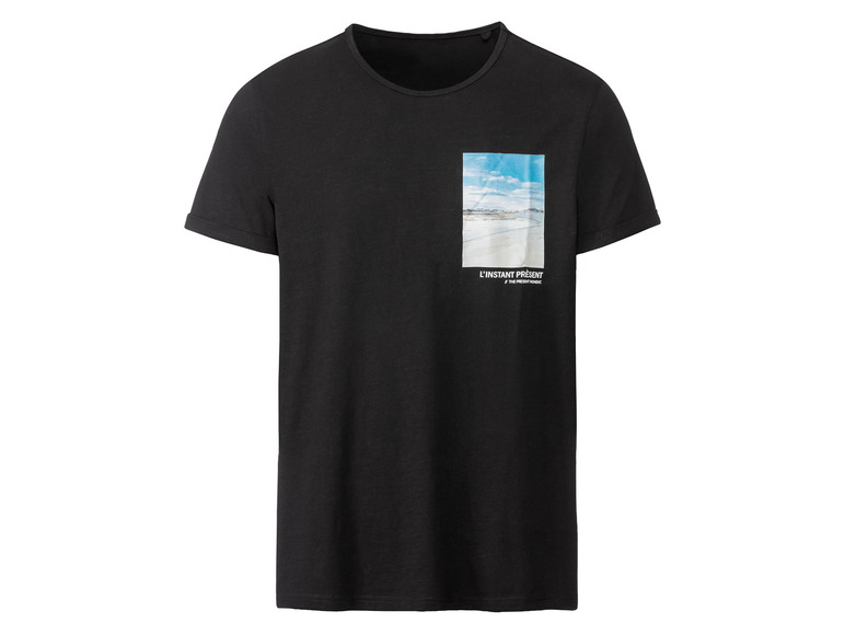 Gehe zu Vollbildansicht: LIVERGY® Herren T-Shirt mit Print, reine Baumwolle - Bild 8