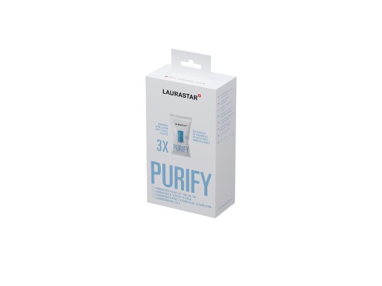 Laurastar Purify 3X Antikalk-Granulat-Nachfüllpackungen für Filter