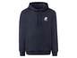 Ein dunkelblauer Lotto Hoodie mit Kapuze.