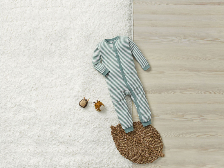 Gehe zu Vollbildansicht: lupilu Baby Jungen Schlafoverall, aus reiner Bio-Baumwolle - Bild 8