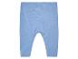 Hellblaue Baby-Leggings.