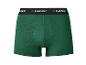 Grüne PARKSIDE Boxershorts mit schwarzem Gummibund