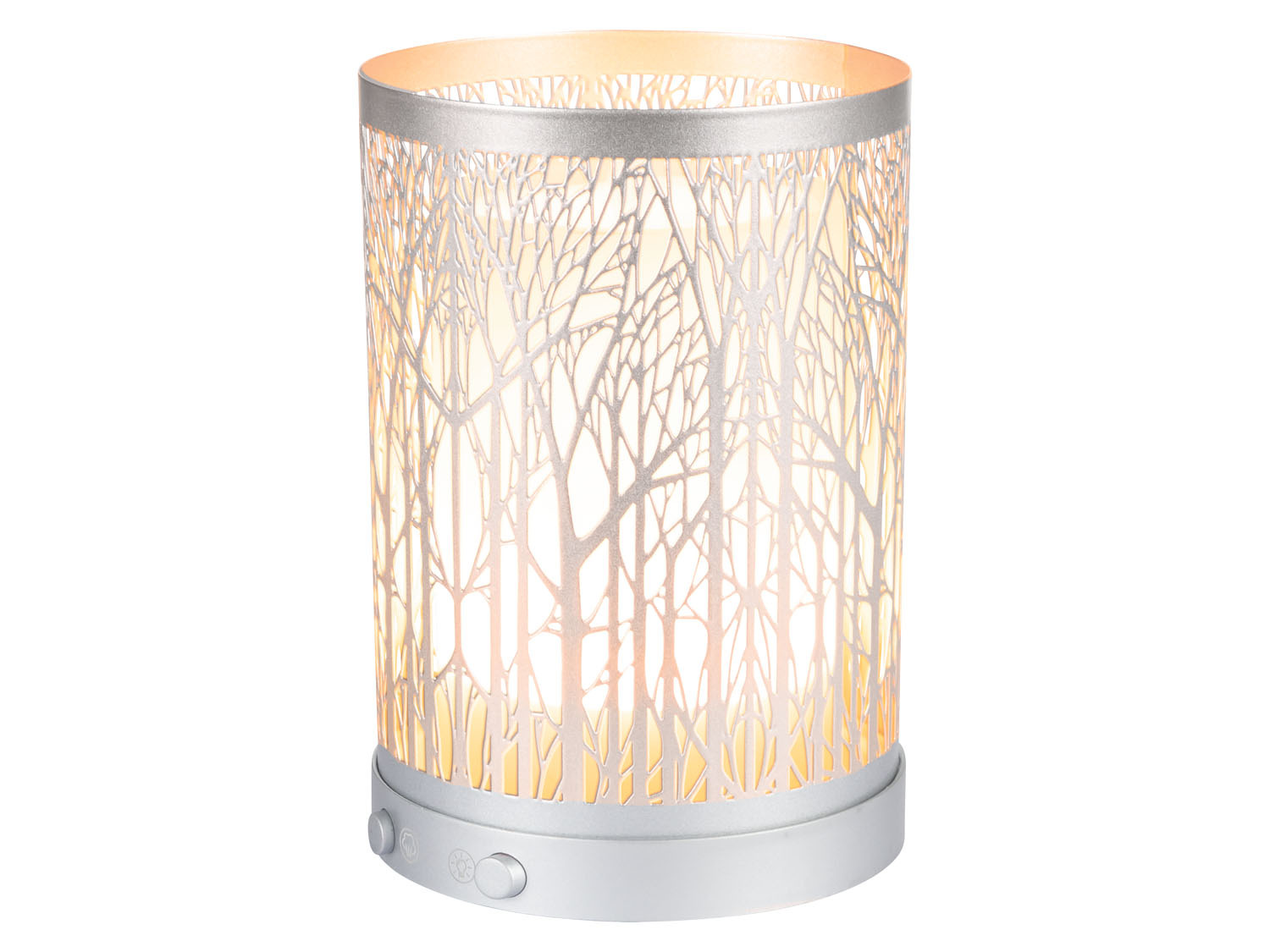 Thumbnail - SILVERCREST® Aroma Diffuser Design mit Lichtfunktion SADD 12 A1 (Bäume Silber)