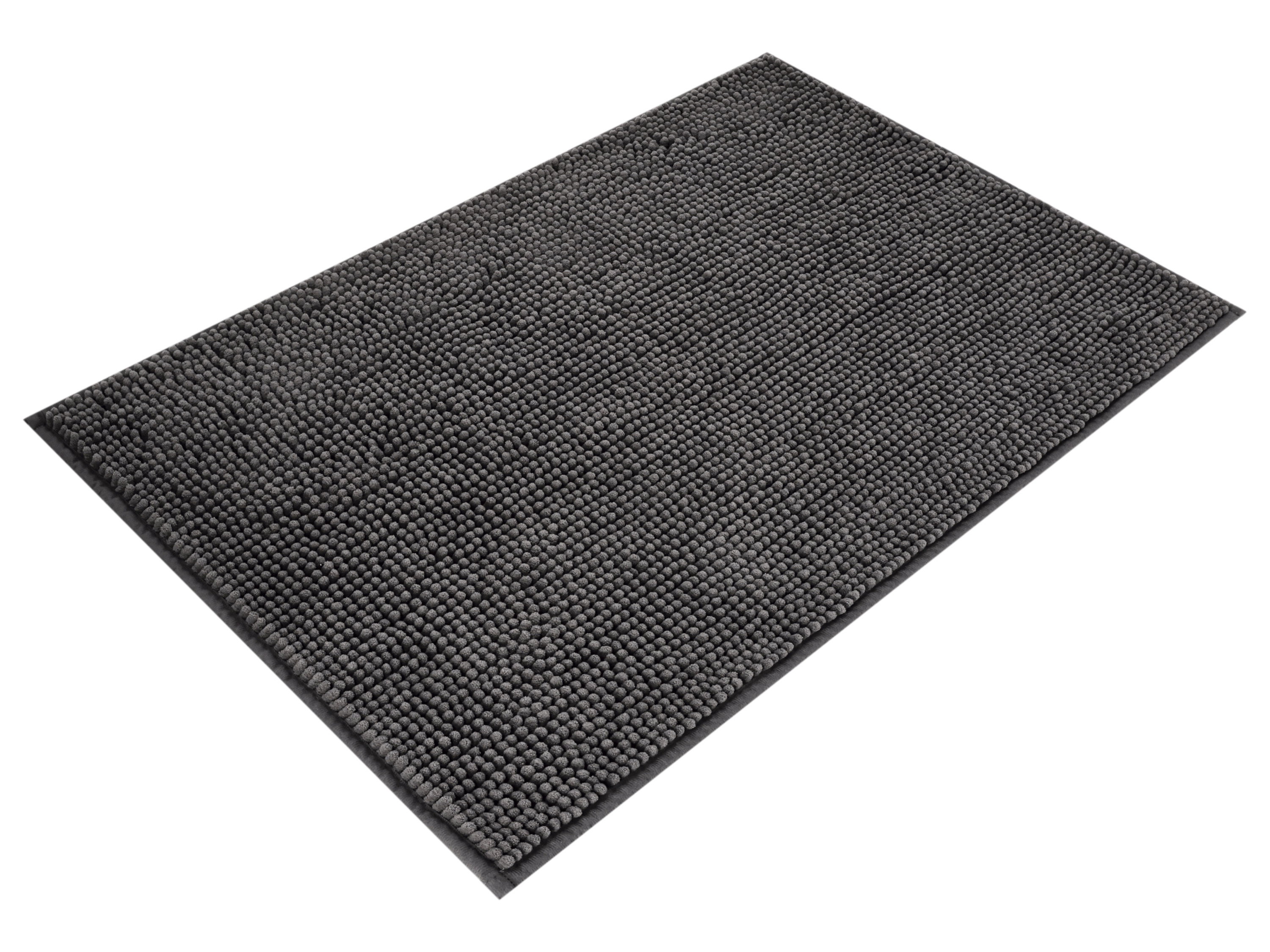 Thumbnail - LIVARNO® Badematte Chenille Basic 50x80cm (Anthrazit)""