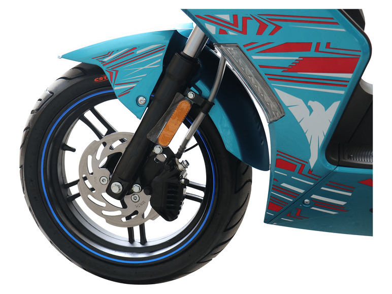 Gehe zu Vollbildansicht: Alpha Motors Motorroller Shark 50ccm 45 km/h EURO 5 - Bild 21