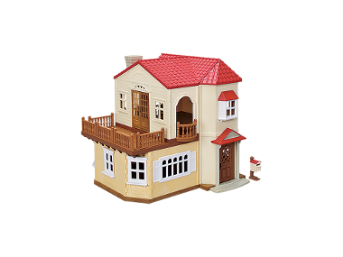 SYLVANIAN FAMILIES Stadthaus mit Dachzimmer, aufklappbar