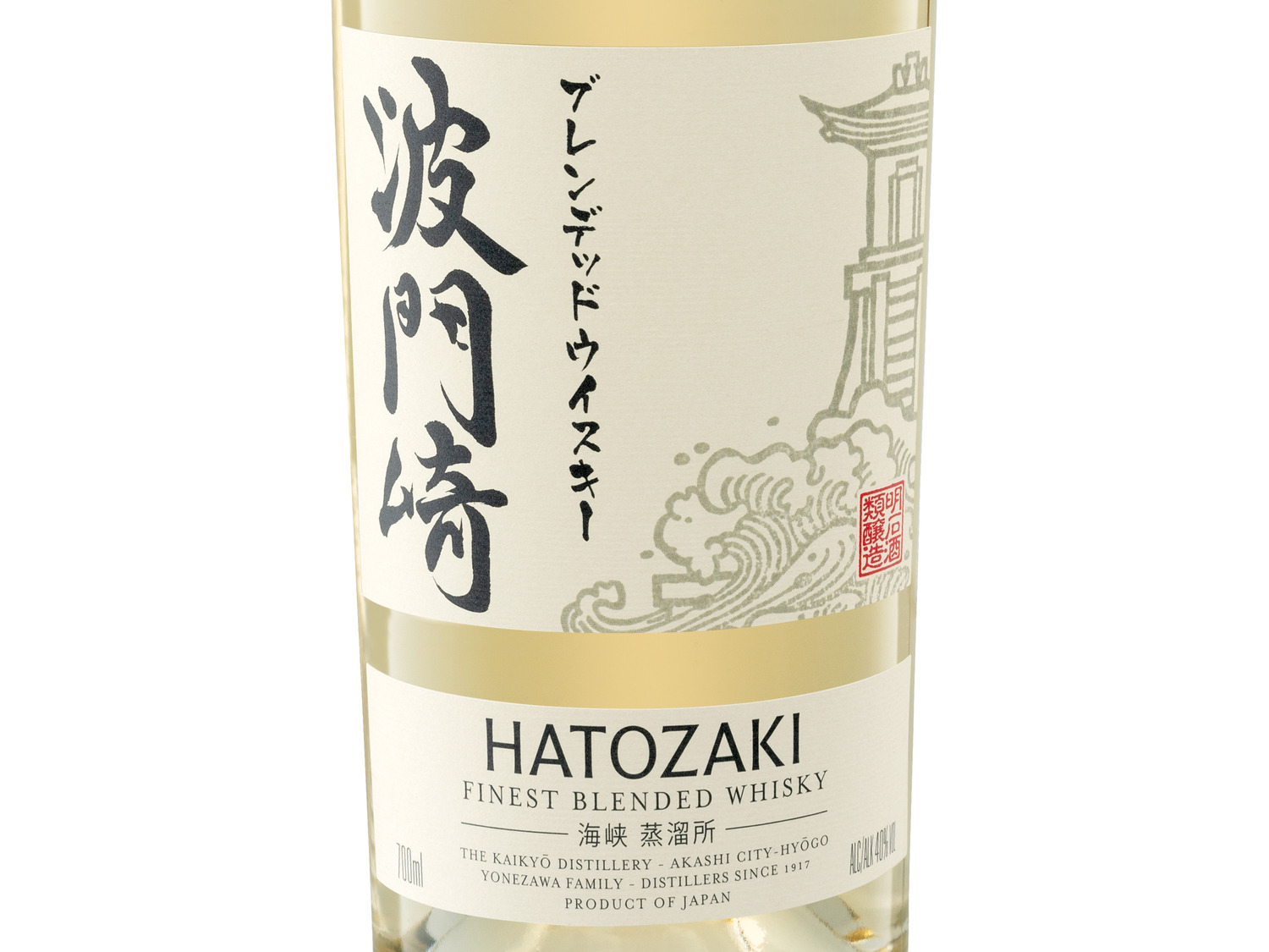 Kaikyō Hatozaki Japanese Blended Whisky LIDL | 40% Vol