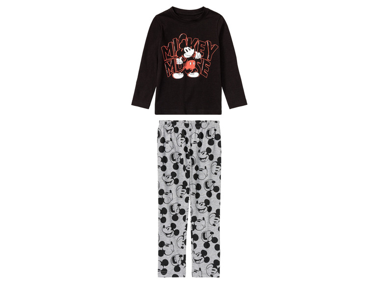 Gehe zu Vollbildansicht: Kleinkinder Kinder Pyjama, langarm, mit Textildruck - Bild 5