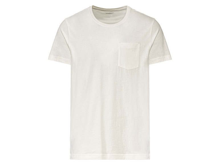 Gehe zu Vollbildansicht: LIVERGY® Herren T-Shirt, 2 Stück, körpernah geschnitten, mit Rundhalsausschnitt - Bild 12