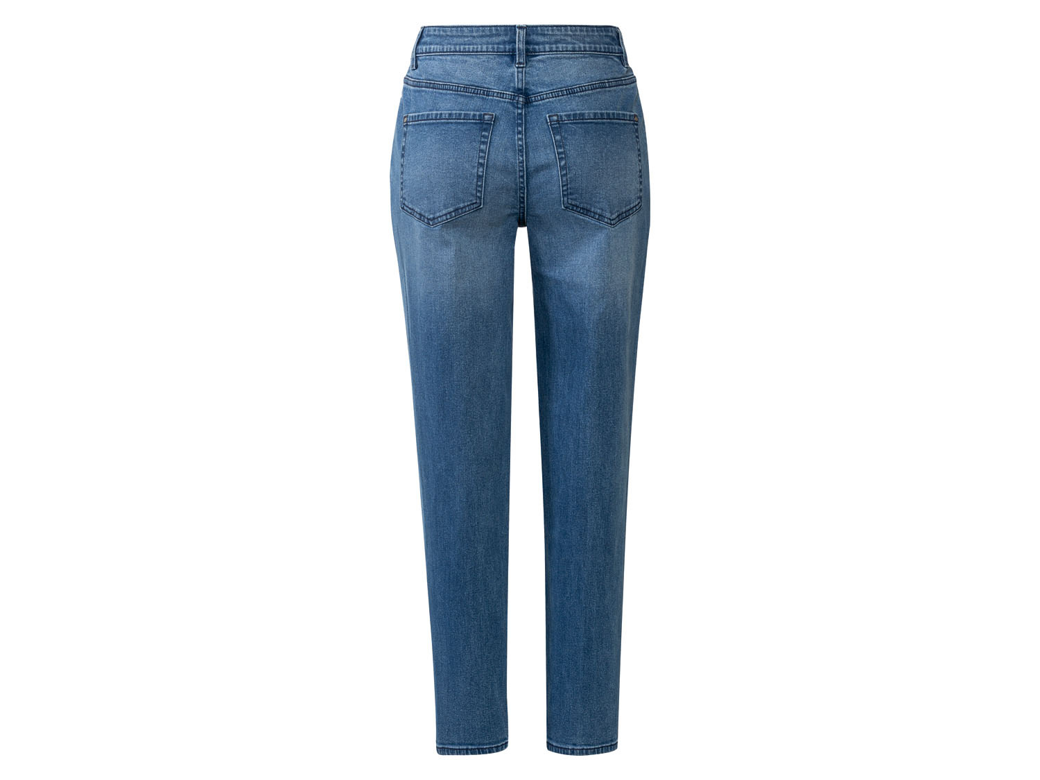 esmara® Damen Jeans, Mom Fit, mit hoher Leibhöhe | LIDL