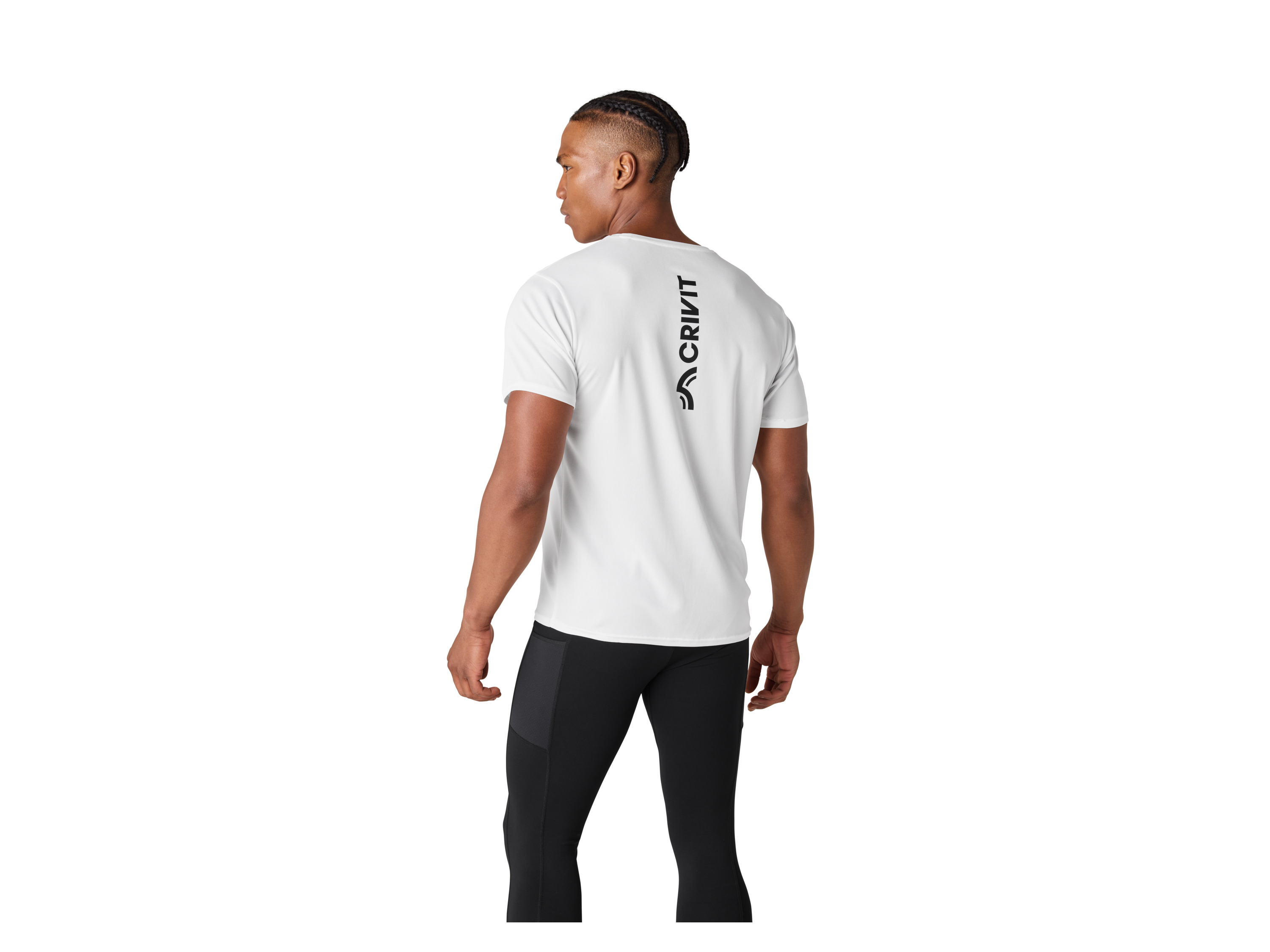 Thumbnail - CRIVIT Herren Funktionsshirt (Weiß, XL (56/58))