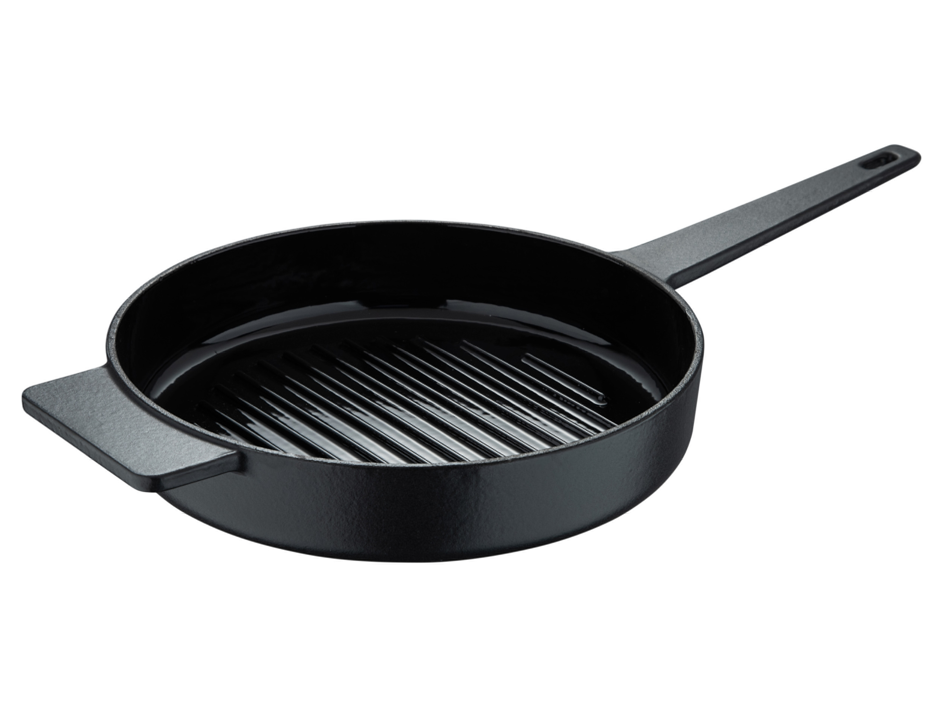 Masterpro Eternal Gusseisen Grillpfanne 25cm (Achtung LV: OSDE) (Schwarz)““ | 06942423915391
