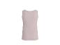 Damen Basic-Tanktop in Beige, Rückansicht.