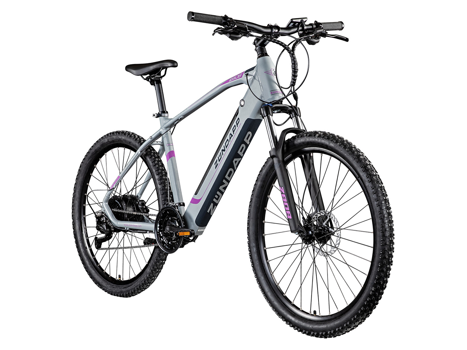 Zündapp Z808 650B (silber/lila / 27,5 Zoll) | 04260582295126