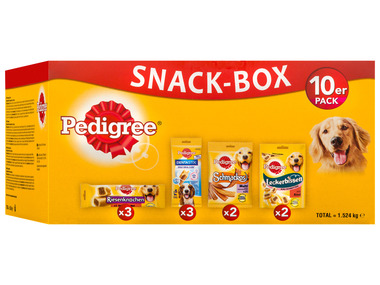 Pedigree Snack-Box 10er Pack