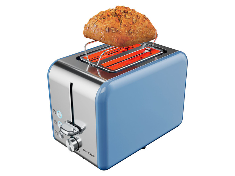 Gehe zu Vollbildansicht: SILVERCREST Toaster, mit integriertem Brötchenaufsatz, 950 W - Bild 18