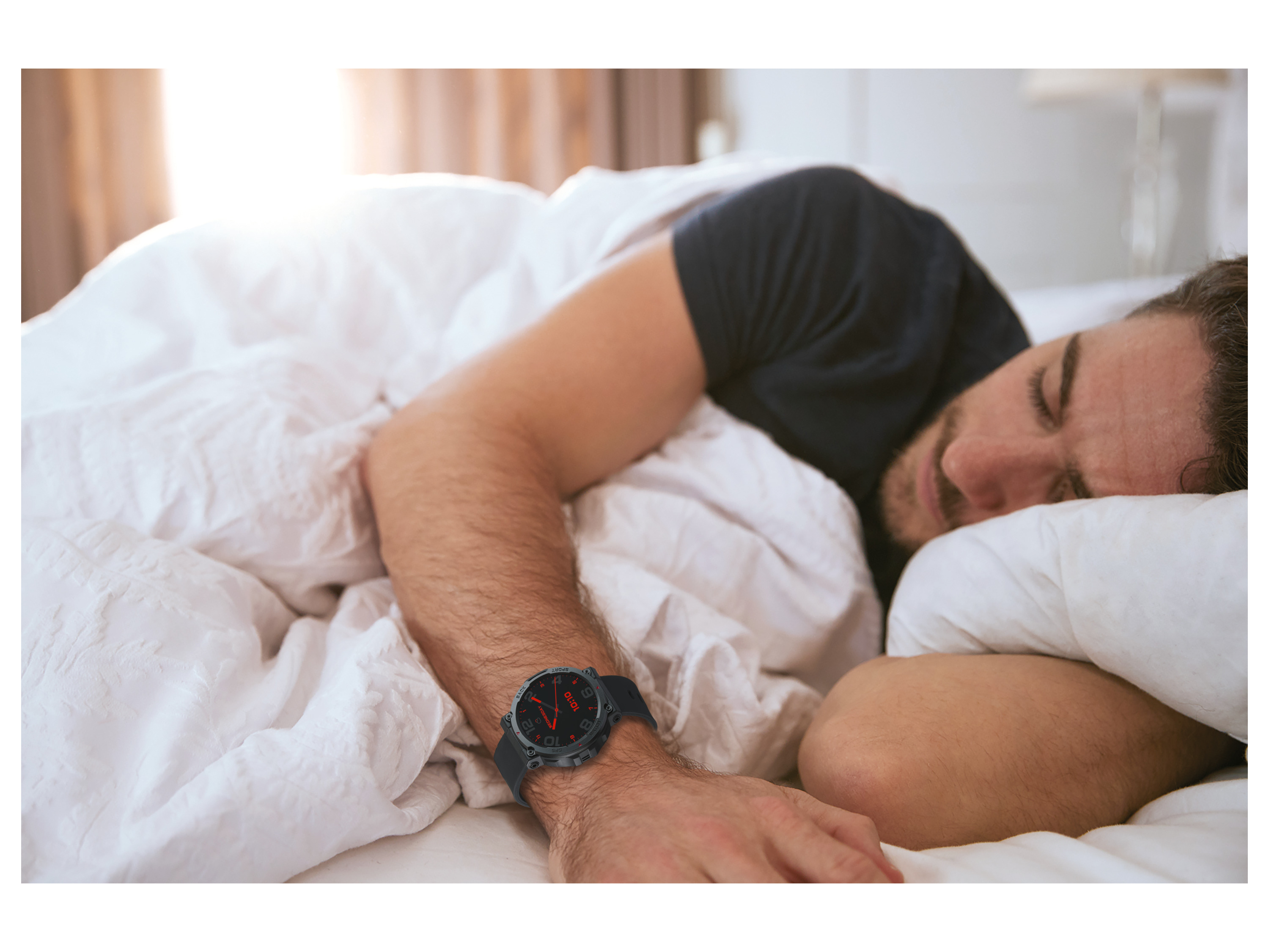 Thumbnail - CRIVIT Sport-Smartwatch, mit GPS, AMOLED-Farbdisplay und Herzfrequenzmessung