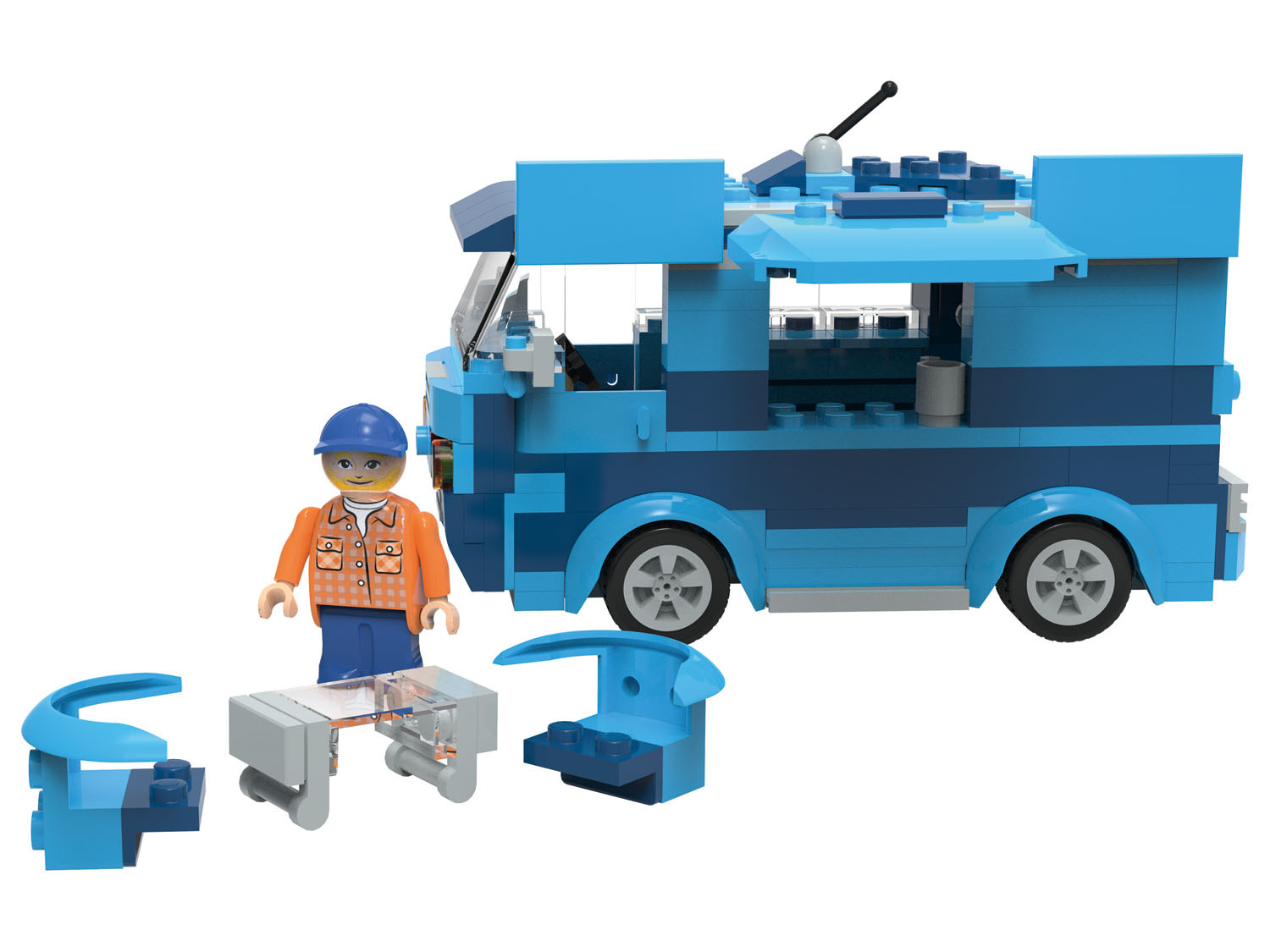 Playtive Clippys 3in1 Technik