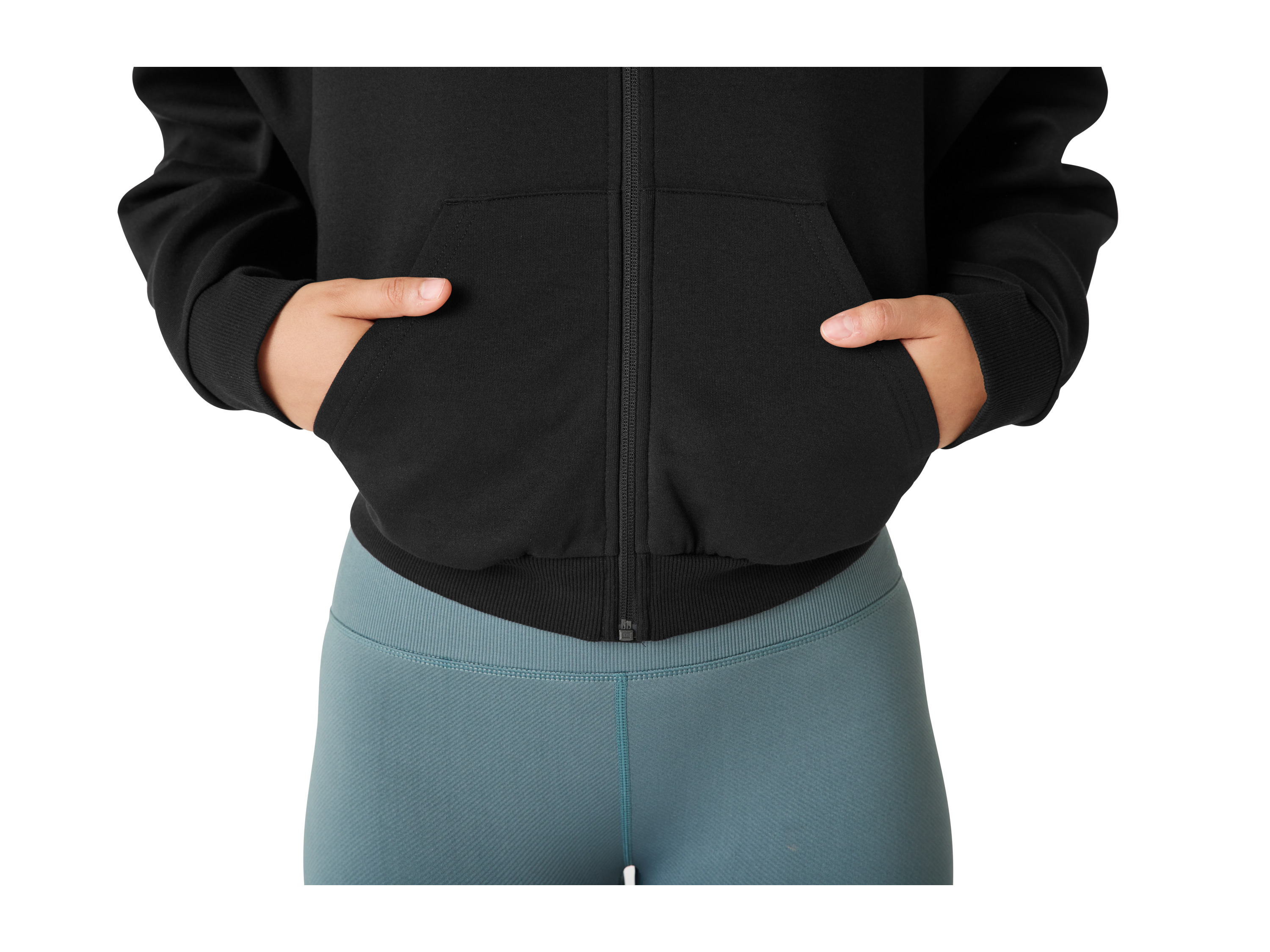 Thumbnail - CRIVIT Damen Sweatjacke (Schwarz, L(44/46))