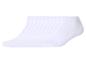 Packung weiße Socken, in einer Reihe angeordnet