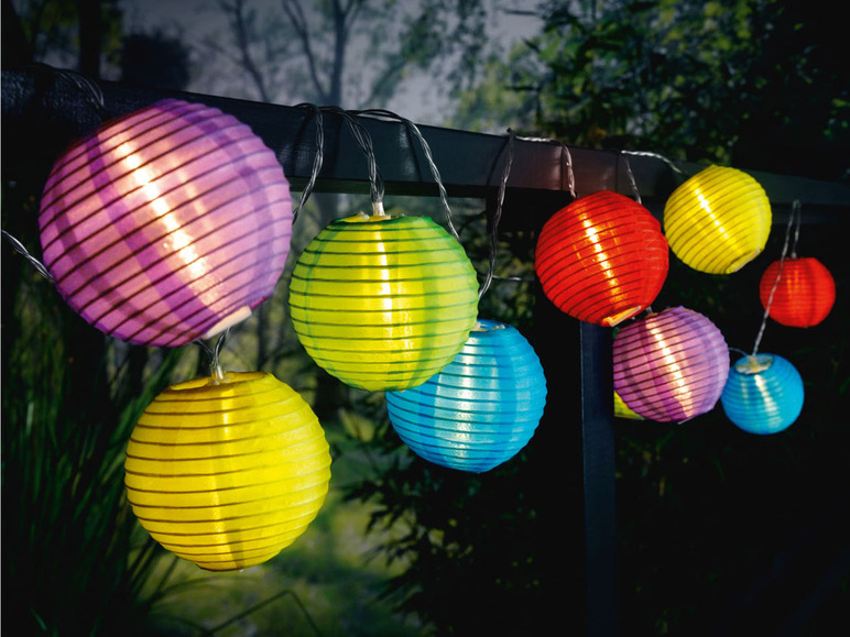 Gehe zu Vollbildansicht: LIVARNO home LED Sommerlichterkette mit Solarpanel - Bild 10