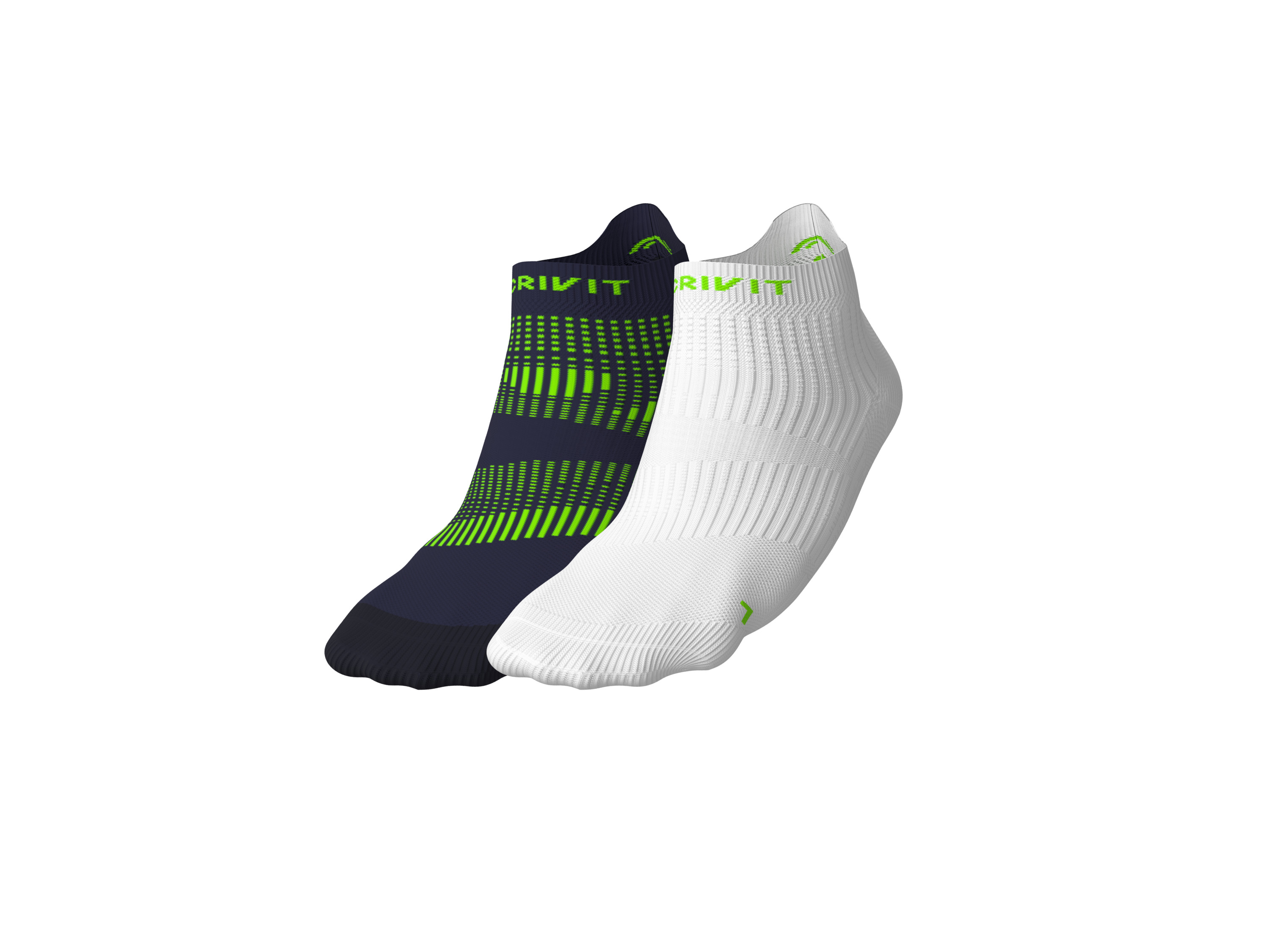 CRIVIT Damen/Herren Laufsocken, 2 Paar - 7