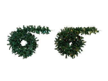 LIVARNO home Tannengirlande LED