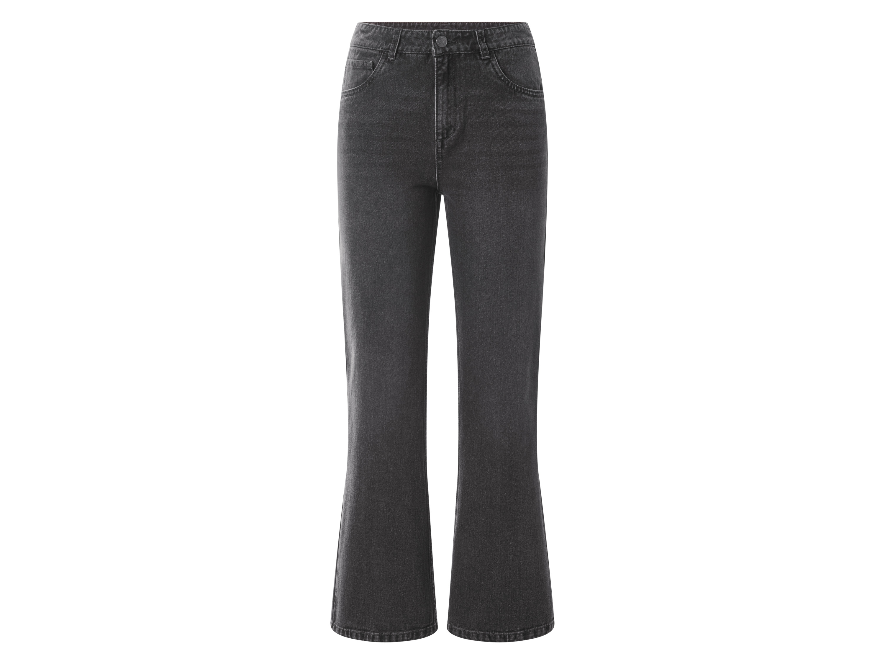 ESMARA KIDS Kinder Thermo-Jeans, Flare Fit (Grau, 134)